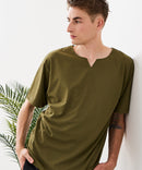 【HEAT BLOCKER/ヒートブロッカー】【まるで着る日傘！遮熱＆UVカット】コットンライク キーネックTシャツ 吸水速乾 アンチピリング イージーケア ユニセックス