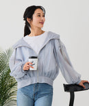 【C-FORT POINT/フォートポイント】シアーボリューム袖 マウンテンパーカー ❘ジーンズメイト公式オンラインショップ