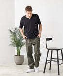 【HEAT BLOCKER/ヒートブロッカー】【まるで着る日傘！遮熱＆UVカット】コットンライク キーネックTシャツ 吸水速乾 アンチピリング イージーケア ユニセックス