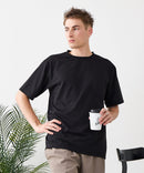 【HEAT BLOCKER/ヒートブロッカー】【まるで着る日傘！遮熱＆UVカット】コットンライク 胸ポケットTシャツ 吸水速乾 アンチピリング イージーケア ユニセックス