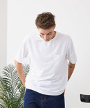 【HEAT BLOCKER/ヒートブロッカー】【まるで着る日傘！遮熱＆UVカット】コットンライク 胸ポケットTシャツ 吸水速乾 アンチピリング イージーケア ユニセックス