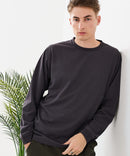 【HEAT BLOCKER/ヒートブロッカー】【まるで着る日傘！遮熱＆UVカット】コットンライク クルーネックロンT 吸水速乾 アンチピリング イージーケア ユニセックス