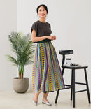 【C-FORT POINT/フォートポイント】インド綿 総柄パンツスカート ❘ジーンズメイト公式オンラインショップ