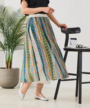 【C-FORT POINT/フォートポイント】インド綿 総柄パンツスカート ❘ジーンズメイト公式オンラインショップ