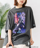 【DISCUS/ディスカス】【選べる丈感・STARWARS】DISCUS×スターウォーズ コラボTシャツ クロップド短丈・BIGシルエット
