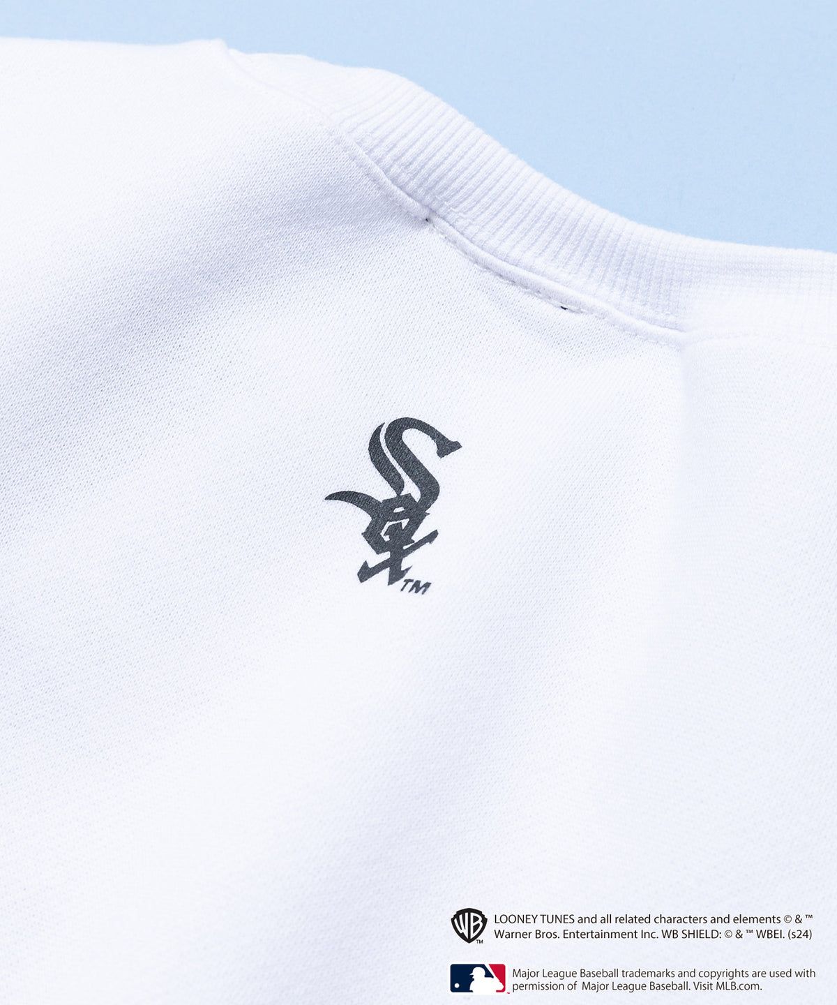 Looney Tunes × MLB オリジナルデザイン 裏起毛クルーネック