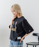 【DISCUS/ディスカス】【選べる丈感・ビーバス＆バッドヘッド】DISCUS×BEAVIS AND BUTT-HEAD コラボＴシャツ 綿100% クルーネック アニメ キャラクタープリント アメカジ ストリート
