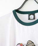 TOM AND JERRY トムとジェリー Tシャツ オリジナルデザイン ジェリー タフィー ドロップショルダー ビッグシルエット ユニセックス キャラクター ❘ジーンズメイト公式オンラインショップ