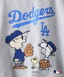 【PEANUTS×MLB】オリジナルデザイン フルジップパーカー ヤンキース ドジャース カブス キャラクター