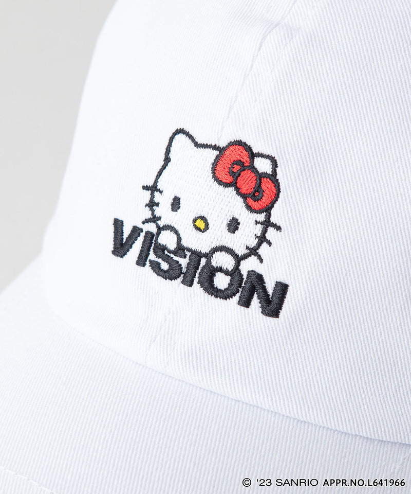 VISION KITTY コラボﾞCAP ヴィジョン ハローキティ