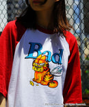 【Garfield】 ガーフィールド コラボ ラグラン Tシャツ Y2K ストリート ❘ジーンズメイト公式オンラインショップ