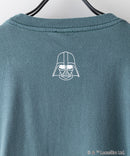 【STAR WARS/スター・ウォーズ】パウダーブリーチ加工 ビッグシルエットロンT ドロップショルダー オーバーサイズ ヴィンテージ加工】