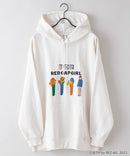 【PEZ x RED CAP GIRL】裏毛 イラスト ビッグシルエット フーディー  プルパーカー