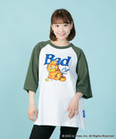 【Garfield】 ガーフィールド コラボ ラグラン Tシャツ Y2K ストリート ❘ジーンズメイト公式オンラインショップ