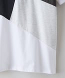 【ZERO STAIN/ゼロステイン】汗染みの目立ちにくいTシャツ ZEROSTAIN 切り替えデザインTシャツ 防汚 UVカット ❘ジーンズメイト公式オンラインショップ