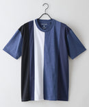 【ZERO STAIN/ゼロステイン】汗染みの目立ちにくいTシャツ ZEROSTAIN 切り替えデザインTシャツ 防汚 UVカット ❘ジーンズメイト公式オンラインショップ