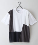 【ZERO STAIN/ゼロステイン】汗染みの目立ちにくいTシャツ ZEROSTAIN 切り替えデザインTシャツ 防汚 UVカット ❘ジーンズメイト公式オンラインショップ