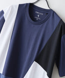 【ZERO STAIN/ゼロステイン】汗染みの目立ちにくいTシャツ ZEROSTAIN 切り替えデザインTシャツ 防汚 UVカット ❘ジーンズメイト公式オンラインショップ