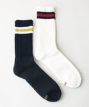 【HANES/ヘインズ】【ふかふかフルパイル】クルー丈ソックス 2足セット 厚手クッション 疲れにくい 2P靴下 ❘ジーンズメイト公式オンラインショップ