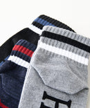 【HANES/ヘインズ】【蒸れない・におわない】5本指ソックス 3足組 抗菌防臭・吸汗 ショート丈 ラインソックス 3Pパック ❘ジーンズメイト公式オンラインショップ