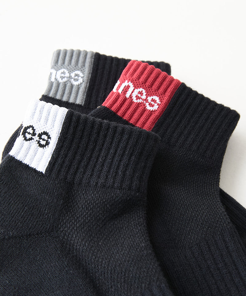 HANES/ヘインズ】【甲メッシュで蒸れない】MOVES 3足組 ショート