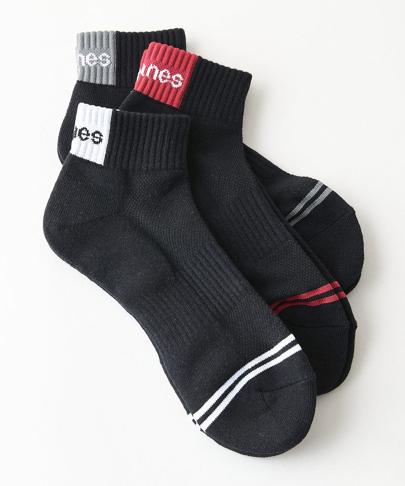 HANES/ヘインズ】【甲メッシュで蒸れない】MOVES 3足組 ショート HANES/ヘインズ】【甲メッシュで蒸れない】MOVES 3足組 ショート
