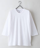 【ZERO STAIN/ゼロステイン】汗染みの目立ちにくいTシャツ ZEROSTAIN フットボール切り替え 7分袖 オーバーサイズ Tシャツ 防汚 UVカット ❘ジーンズメイト公式オンラインショップ