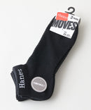 【HANES/ヘインズ】【総メッシュで蒸れない】MOVES 3足組 スニーカーソックス 抗菌防臭 吸汗速乾 高機能3P靴下