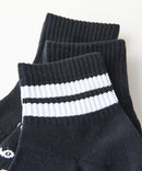 【HANES/ヘインズ】【つま先・かかとパイル】クォーター丈ソックス 3足セット 足底サポートで疲れにくい 綿高混率・快適設計 ❘ジーンズメイト公式オンラインショップ