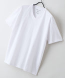 【汗染みの目立ちにくいTシャツ ZEROSTAIN/ゼロステイン】VネックTシャツ 防汚 ＵＶカット ❘ジーンズメイト公式オンラインショップ