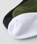 【AVIREX/アヴィレックス】【丈夫でタフな3足組】Standard Logo 3P Socks ロゴソックス 3足組 無地 迷彩柄 まとめ買い アメカジ ストリート スケーター ミリタリー