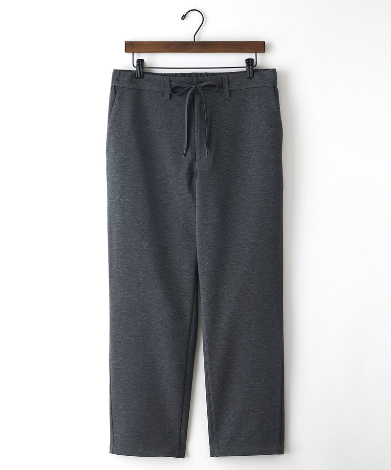 【BLUE STANDARD/ブルースタンダード】ストレッチニット ツイルイージーパンツ ウールタッチ