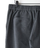 【BLUE STANDARD/ブルースタンダード】ストレッチニット ツイルイージーパンツ ウールタッチ