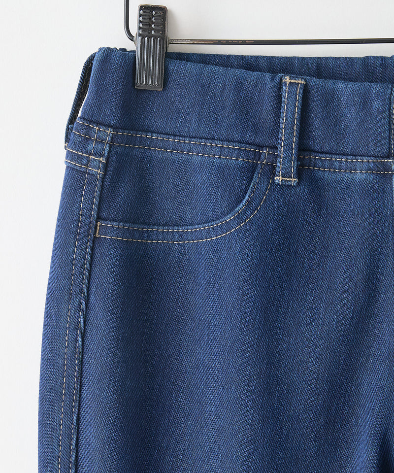 【C-FORT POINT】ポカポカ 裏地 デニムスキニーパンツ