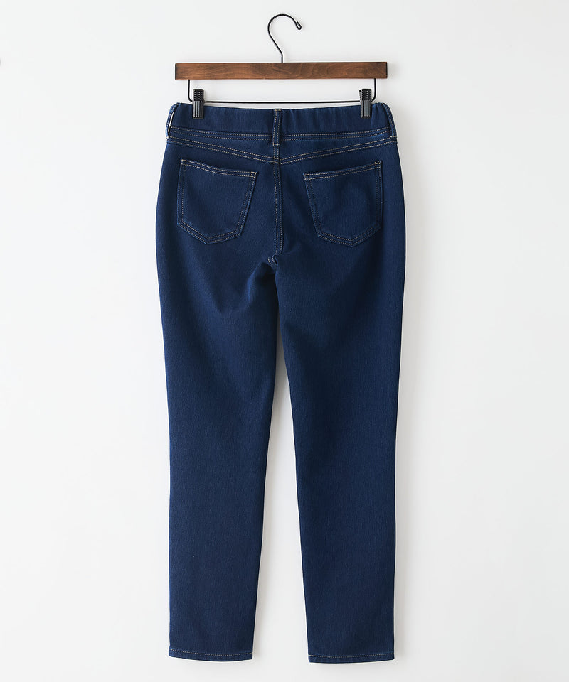 【C-FORT POINT】ポカポカ 裏地 デニムスキニーパンツ