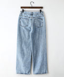 デニムワイドパンツ【C-FORT POINT/フォートポイント】