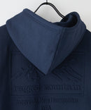 【RAGGED MOUNTAIN/ラギットマウンテン】BBELMONT/ベルモント エンボス加工 プルオーバー パーカー