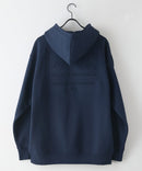 【RAGGED MOUNTAIN/ラギットマウンテン】BBELMONT/ベルモント エンボス加工 プルオーバー パーカー