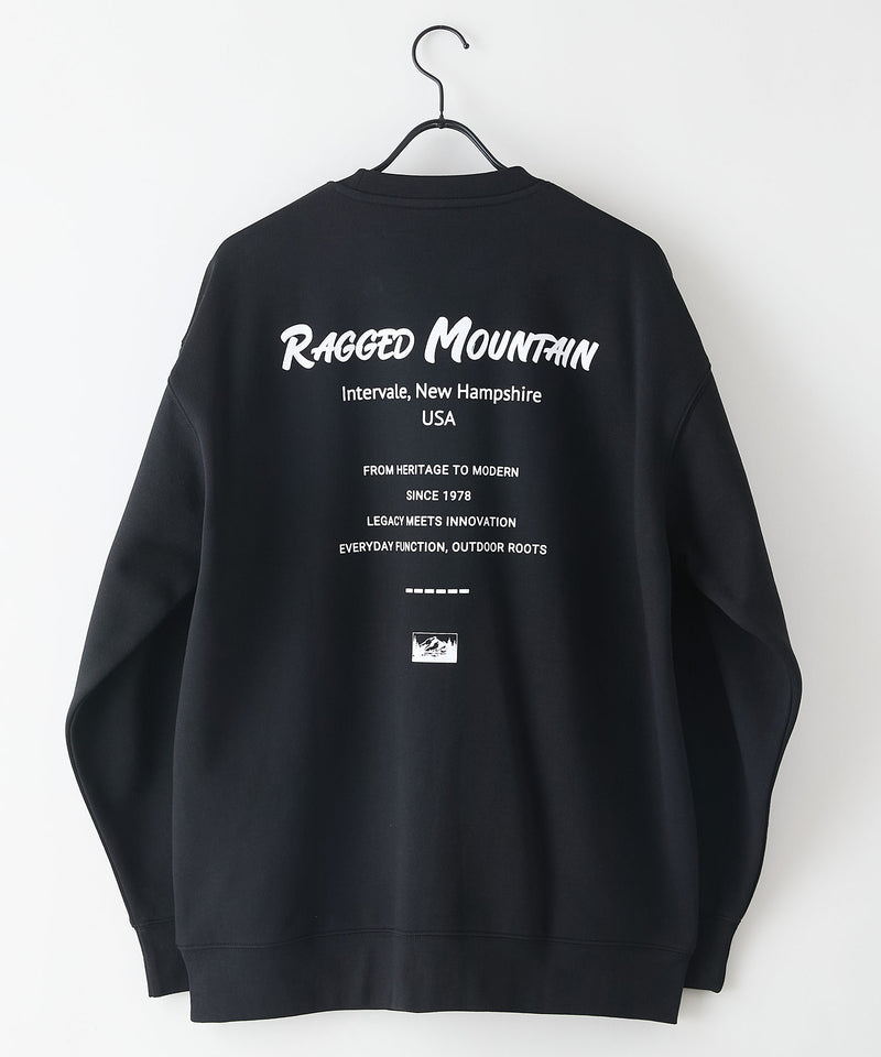 【RAGGED MOUNTAIN/ラギットマウンテン】ALTON/アルトン バックプリント スウェットトレーナー