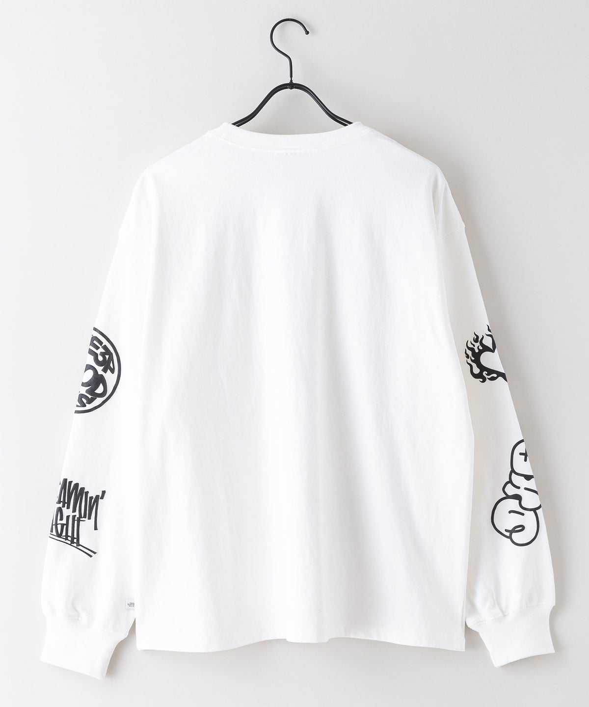 ビックシルエット 総柄 グラフィック ロンT レディース 3017 DESERT