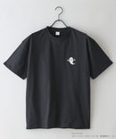 【ねないこだれだ】【コットン100％のしっかりした生地 ドロップショルダー】オリジナルデザイン 刺繍Tシャツ せなけいこ 絵本 コラボ キャラクター 半袖 ユニセックス おばけ グッズ かわいい