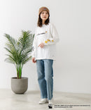 【CONVERSE/コンバース】×【TOM AND JERRY/トムとジェリー】両面プリント オーバーサイズ ロンT