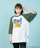 【Garfield】 ガーフィールド コラボ ラグラン Tシャツ Y2K ストリート ❘ジーンズメイト公式オンラインショップ