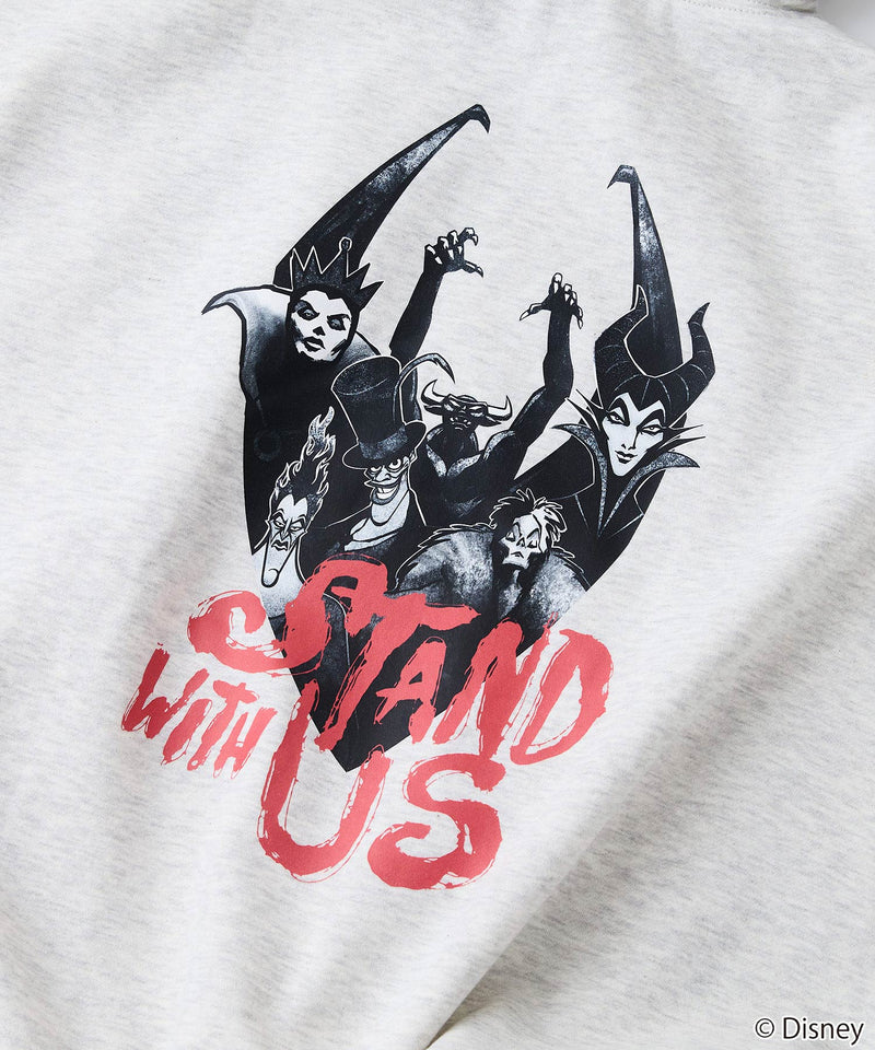 【DISNEY/ディズニー】＜ナイトメアー・ビフォア・クリスマス＞＜ディズニーヴィランズ＞ビッグシルエット 裏起毛 プルオーバーパーカー フーディー ドロップショルダー オーバーサイズ