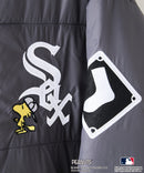 【PEANUTS×MLB】オリジナルデザイン ナイロンパファージャケット 中綿ジャケット ヤンキース ドジャース ホワイトソックス