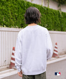 【MLB/メジャーリーグベースボール】 裏起毛 レトロロゴ クルーネックトレーナー スウェット