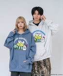【SANRIO CHARACTERS/サンリオキャラクターズ】【人気の「サンリオキャラクターズ」デザイン！】裏起毛プルオーバーパーカー フーディ 保温 けろけろけろっぴ ぐでたま