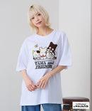 【タマ＆フレンズ～うちのタマ知りませんか？】オリジナルデザインTシャツ バイキンくん 刺繍 ドロップショルダー ユニセックス