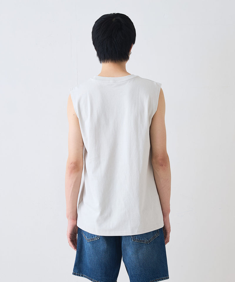 UO 2PパックワイドヘビーウェイトノースリーブTEE UVOP-003B【UNIVERSAL OVERALL/ユニバーサルオーバーオール】