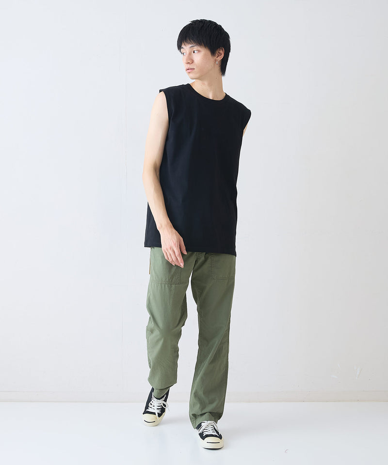 UO 2PパックワイドヘビーウェイトノースリーブTEE UVOP-003B【UNIVERSAL OVERALL/ユニバーサルオーバーオール】